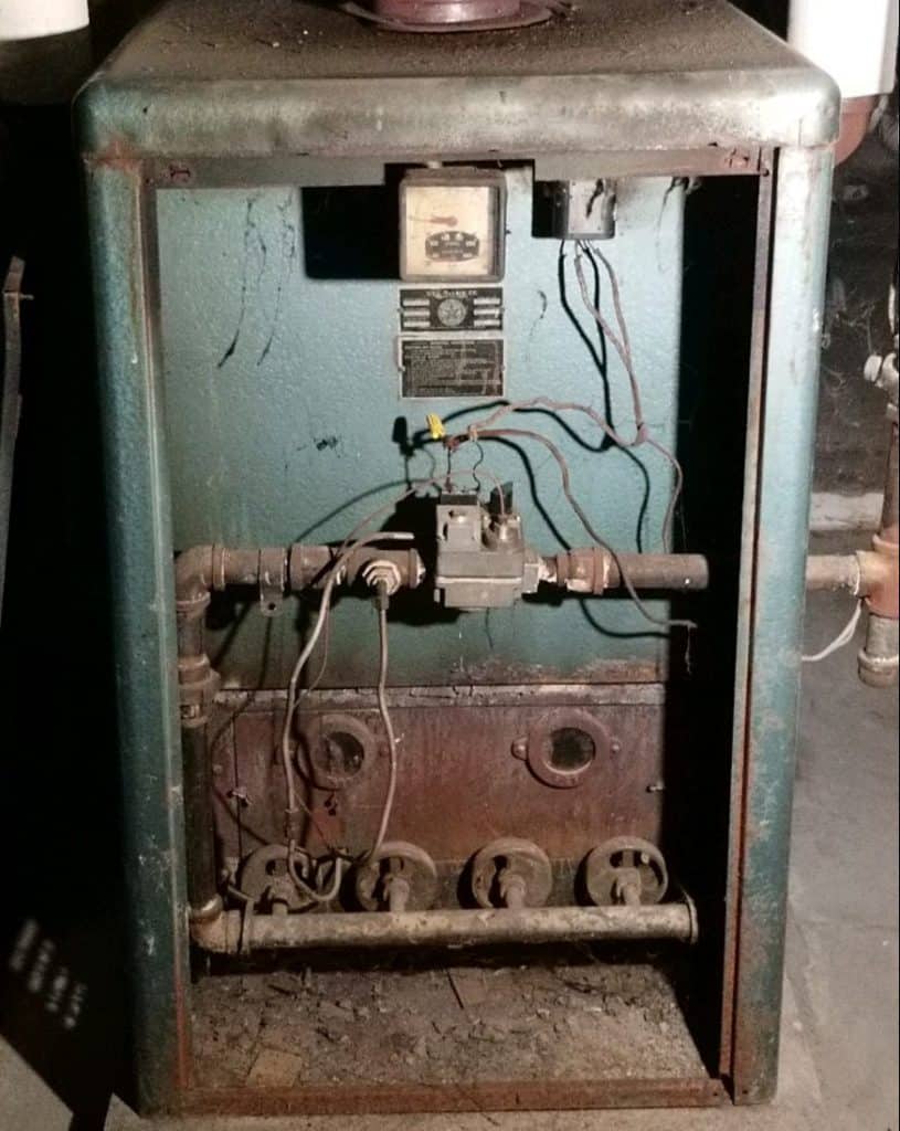 Old Boiler In Huntington County